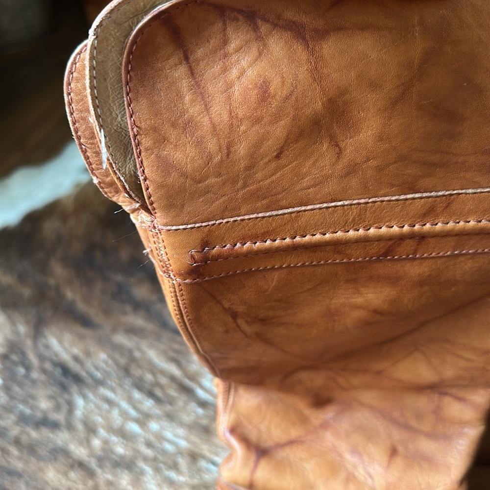 Women‘s Frye Tan Leather Boots - Picture 7 of 9